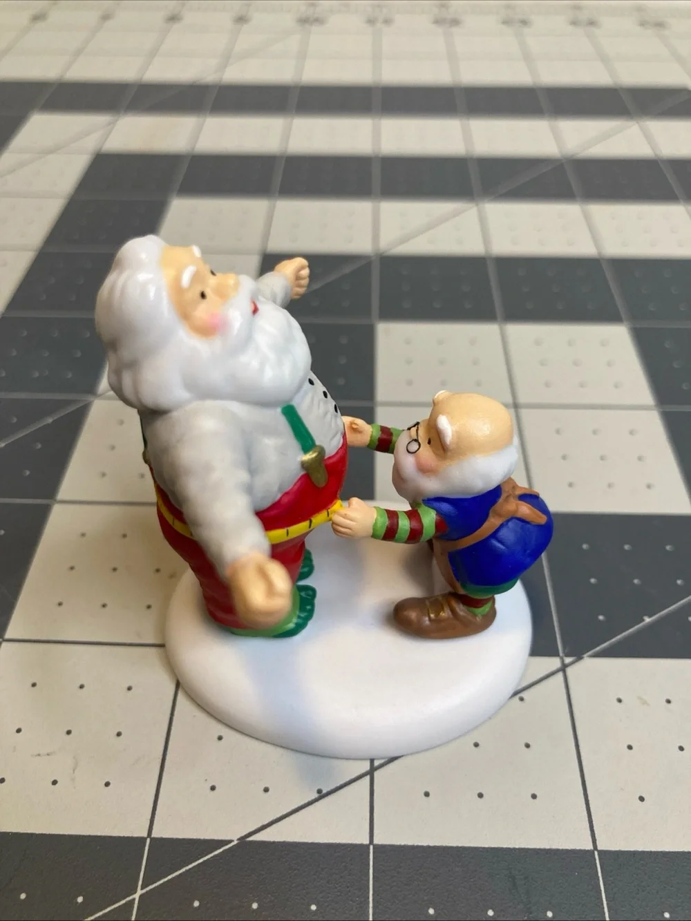 Dept 56 North Pole  Series Just the right size Santa Figurine
